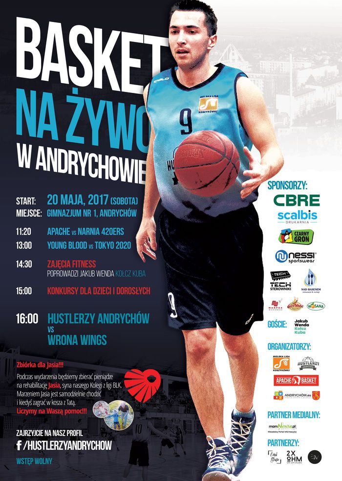 V Basket na Żywo w Andrychowie. 20 maja wielki dzień.