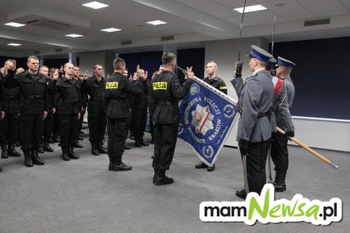 Nowi policjanci przyjęci do służby w powiecie wadowickim