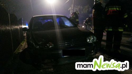 Wypadek w Sułkowicach, kierowca był pijany