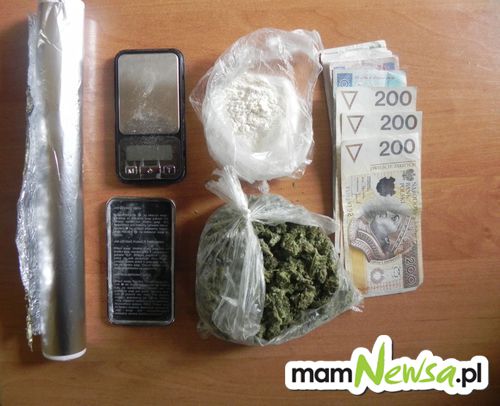 Policjanci zabezpieczyli kilkaset porcji narkotyków