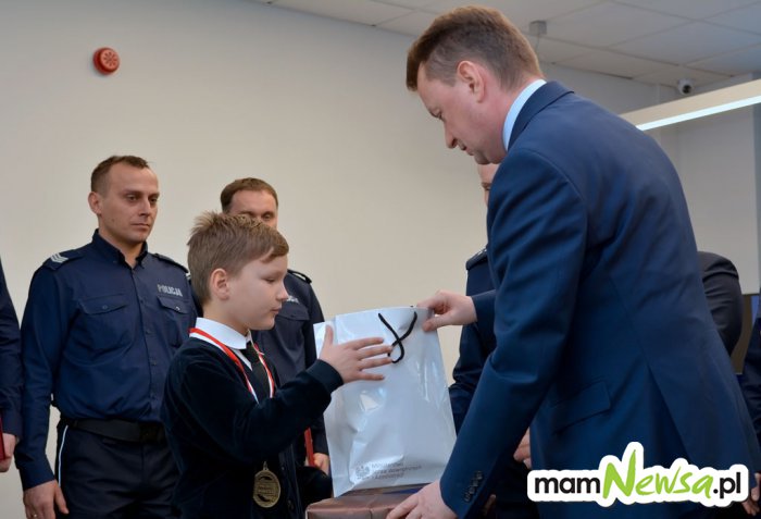 9-letni Łukasz nagrodzony przez ministra