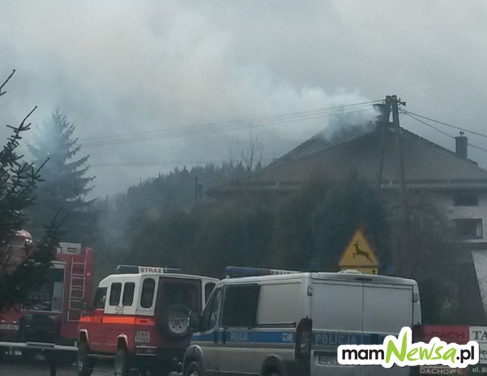 Kolejny pożar w gminie Andrychów