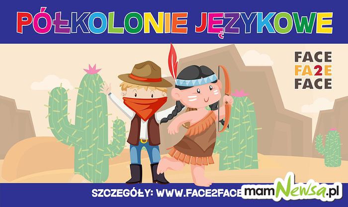Półkolonie językowe z Face 2 Face w Kętach i Andrychowie! 
