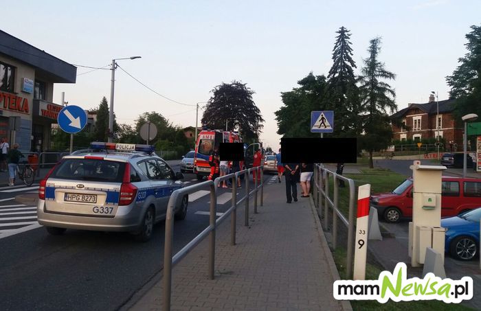 Dwa wypadki na ulicy Krakowskiej w Andrychowie [AKTUALIZACJA, FOTO]