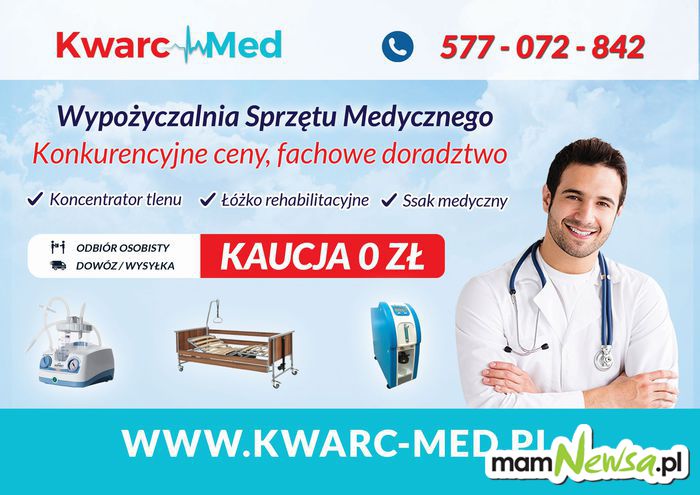 Wypożyczalnia sprzętu medycznego Kwarc-Med