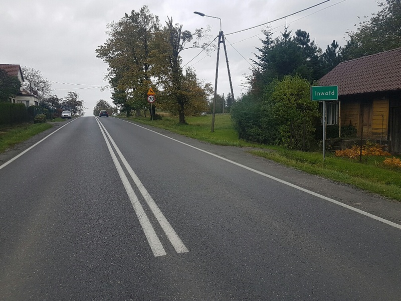 Nowa ulica w Inwałdzie
