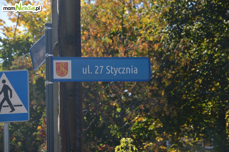 Mieszkańcy chcą utrzymania nazwy ulicy 27 Stycznia