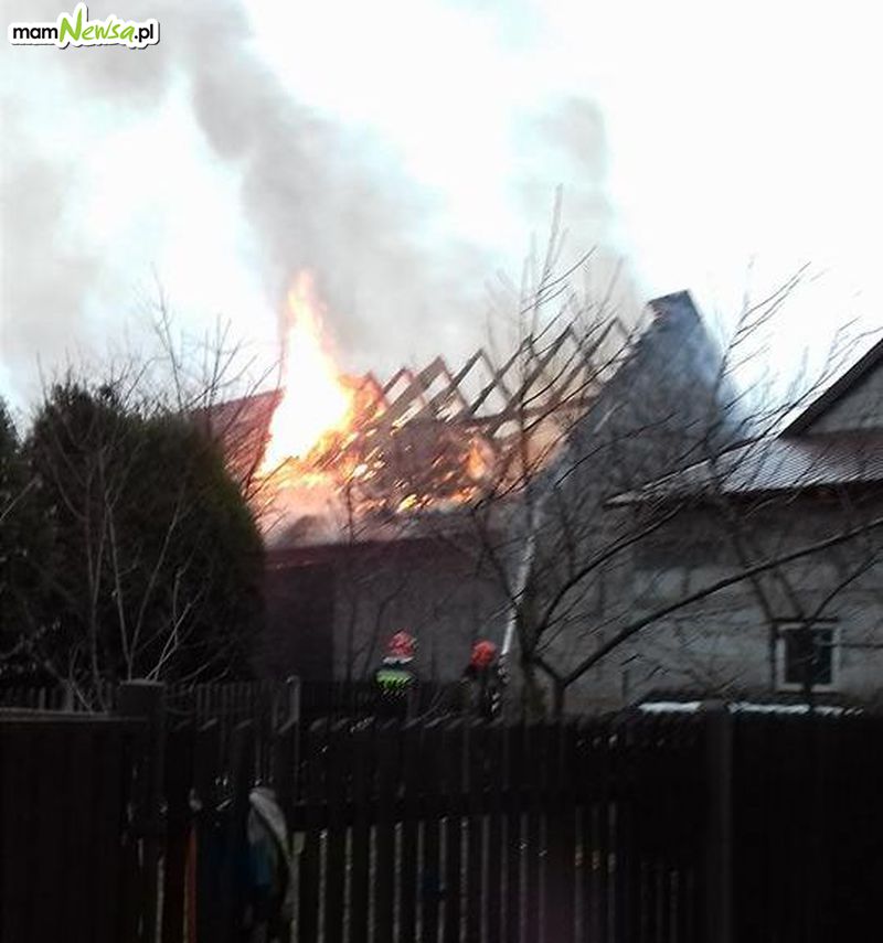 Po południu spłonęła stodoła. Strażacy uratowali budynki mieszkalne