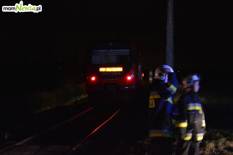 Tragedia na torach w Andrychowie. Pociąg potrącił mężczyznę