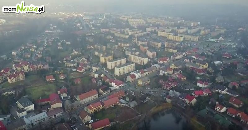 Smog andrychowski z lotu ptaka [VIDEO]