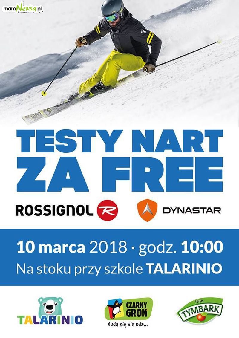 W sobotę: testy nart za FREE na stoku Czarnego Gronia