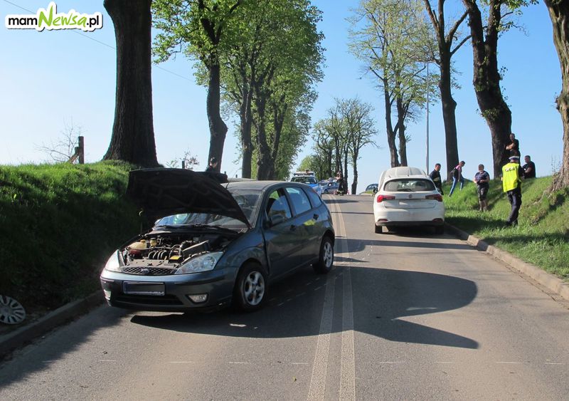 Dwie osoby poszkodowane w wypadku w Polance