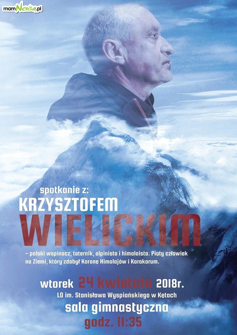 Krzysztof Wielicki będzie gościem młodzieży
