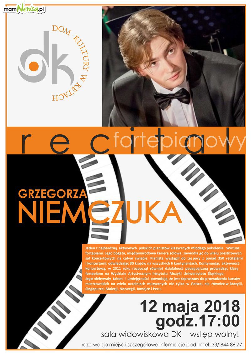 Recital Grzegorza Niemczuka