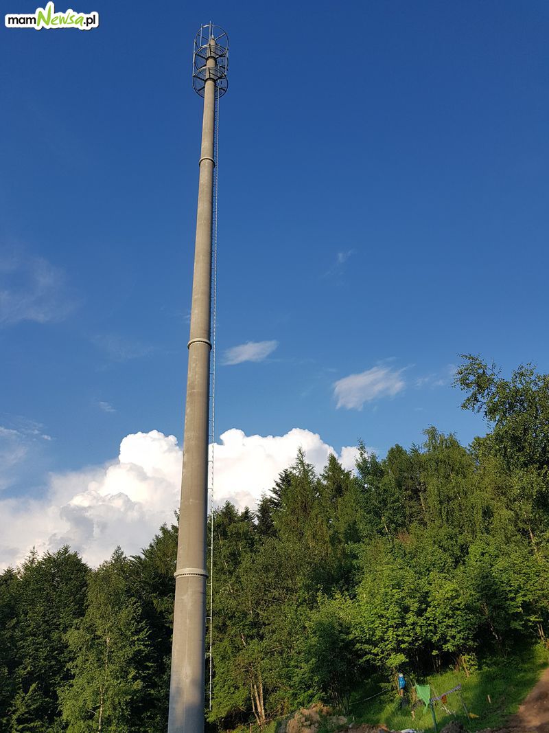 Nowy nadajnik sieci komórkowej w gminie Andrychów