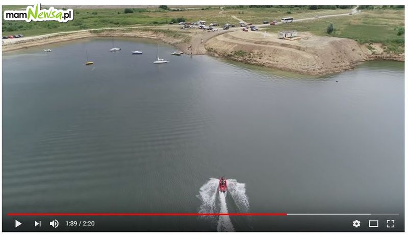 Wielkie szaleństwo nad wodami jeziora w Świnnej Porębie [VIDEO]