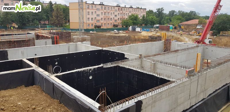 Zaglądamy na budowę basenu krytego w Andrychowie [FOTO]