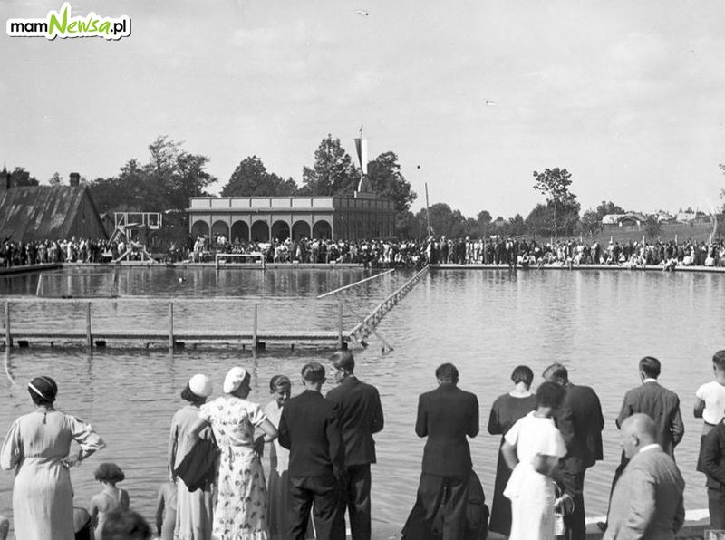 Niezwykłe zdjęcia andrychowskiego basenu z 1935 roku