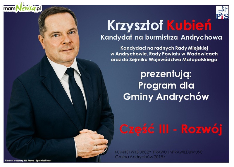 Program dla Gminy Andrychów - cz. III ROZWÓJ