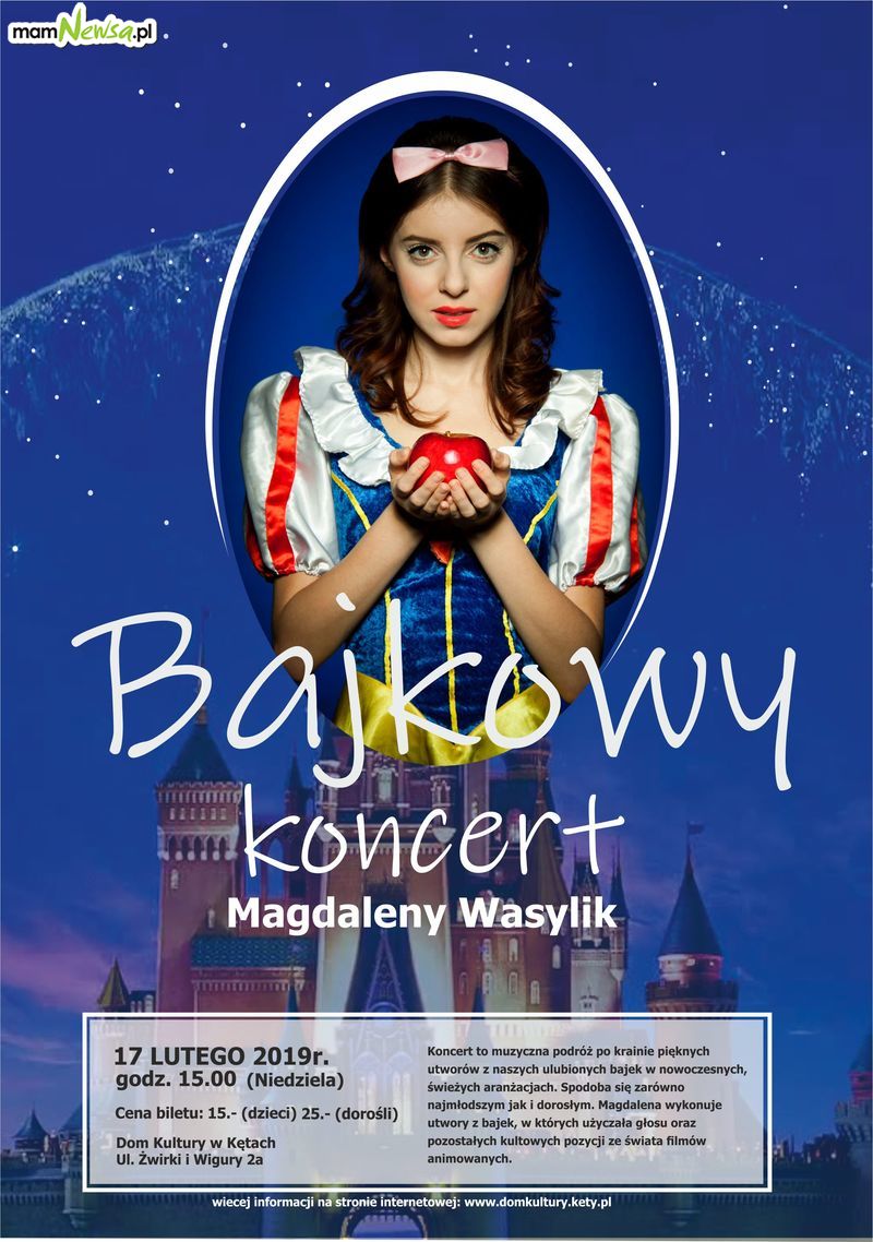 Bajkowy koncert Magdaleny Wasylik