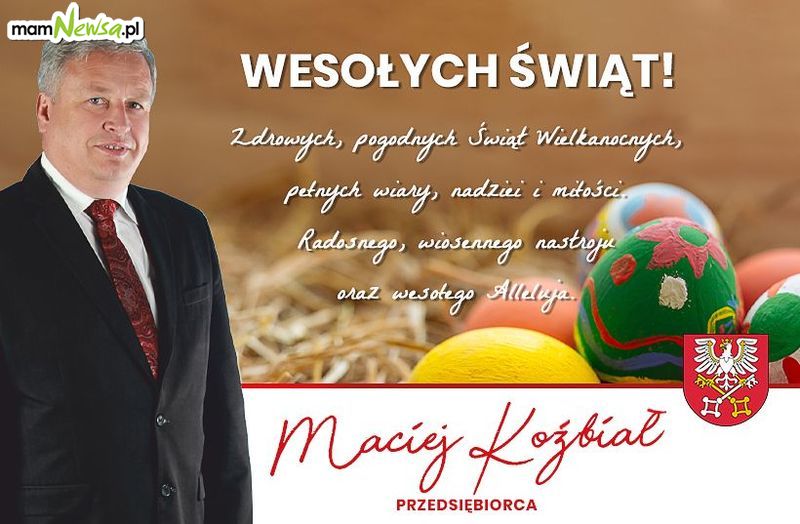 Życzenia Świąteczne Macieja Koźbiała
