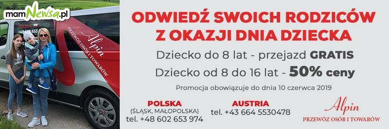 Promocja na przewóz na trasie Polska – Wiedeń