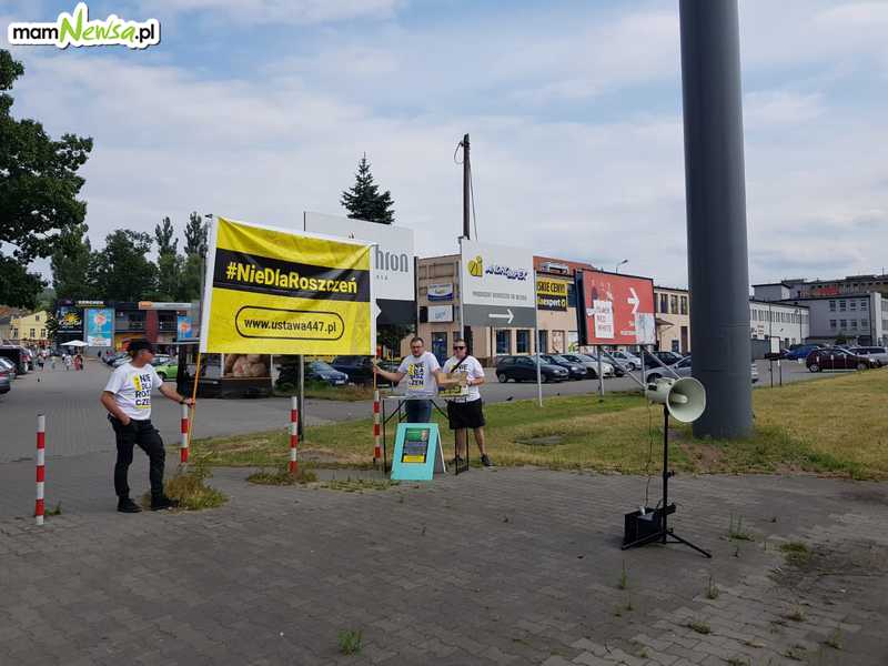 #NieDlaRoszczeń - kolejna taka akcja w Andrychowie