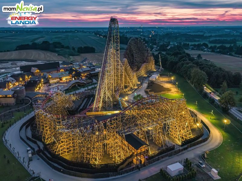 Tak się jeździ największym drewnianym roller coasterem na świecie, który powstał w Zatorze [FOTO]