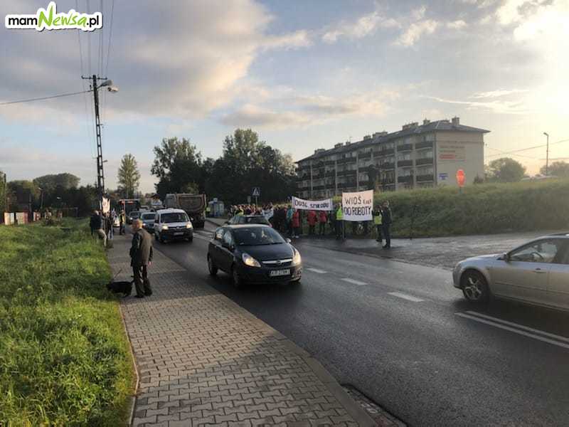 Uwaga kierowcy. Utrudnienia na drodze do Krakowa z powodu protestu