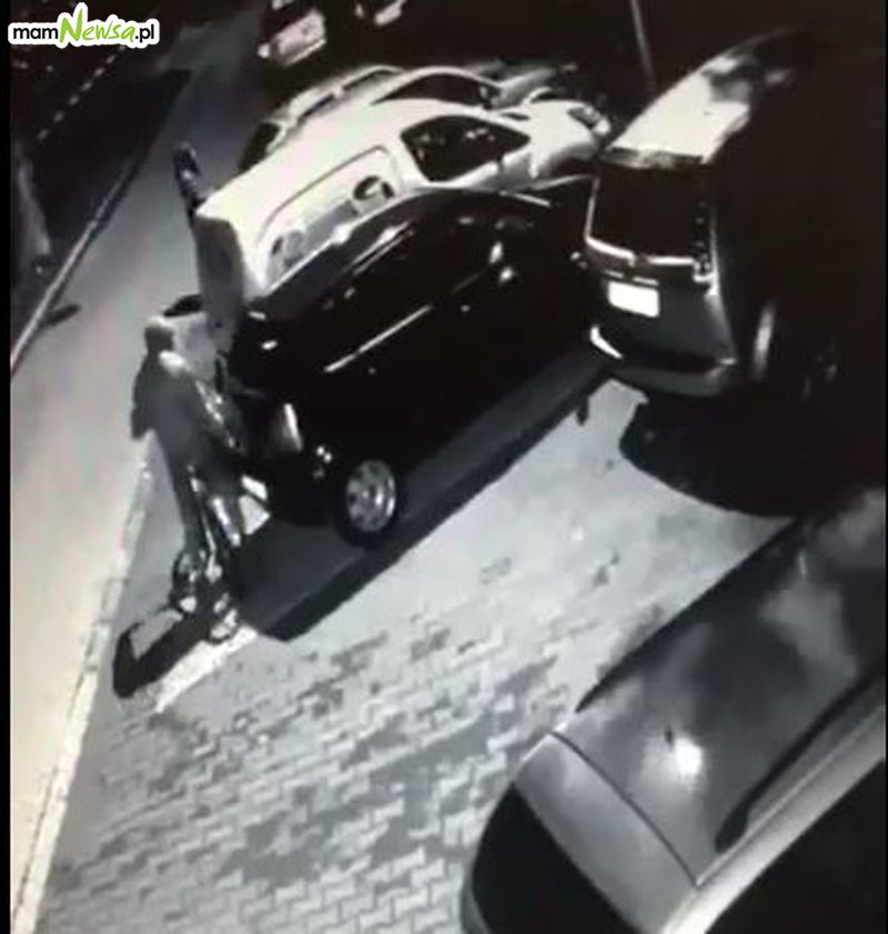 Tak okradają samochody w Andrychowie [VIDEO]