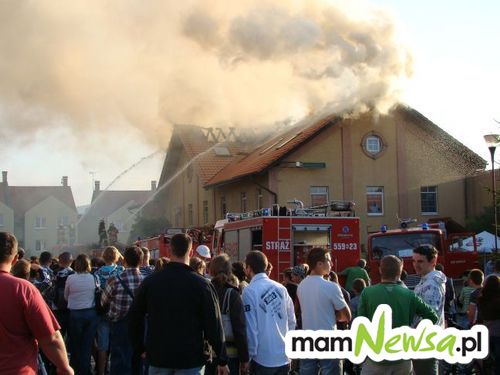 Duży pożar w Andrychowie [FOTO]