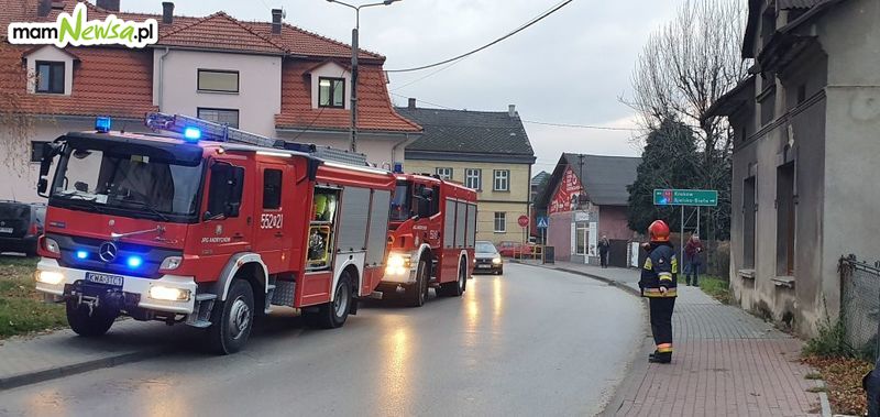 Akcje strażaków w Andrychowie i Witanowicach