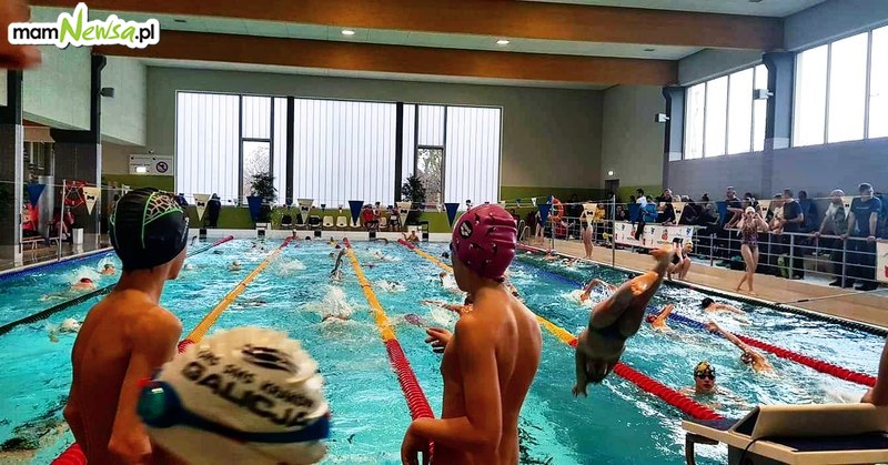 Pierwsze zawody na nowym basenie w Andrychowie [FOTO]