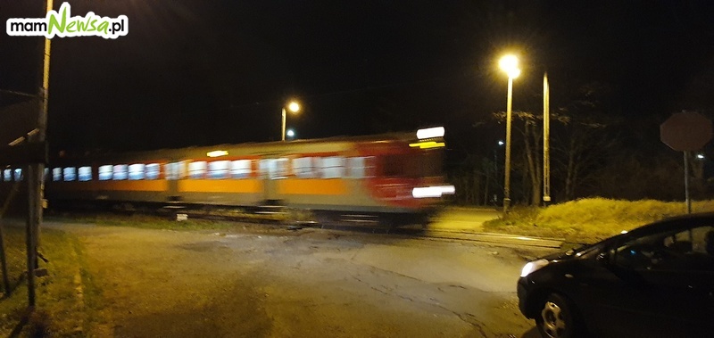 Niebezpieczny przejazd kolejowy w Andrychowie
