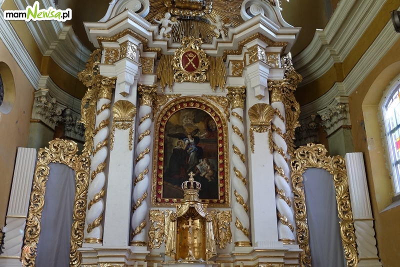 Barokowy kościół patrona Kęt zmienia swoje oblicze