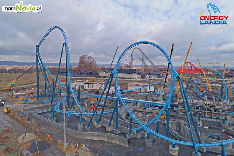 Nowy, spektakularny roller coaster powstaje w Energylandii. Premiera w tym roku