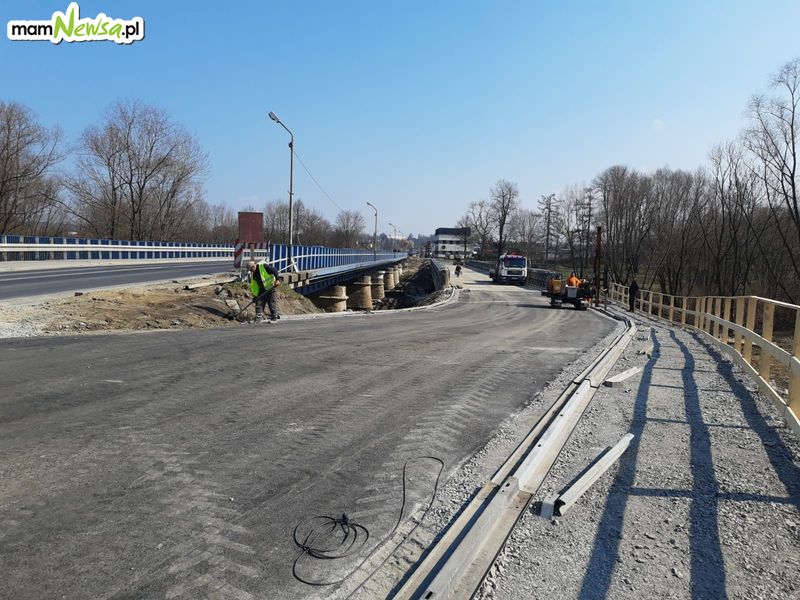 Od piątku kierowcy będą korzystać z tymczasowego mostu na Skawie [FOTO]