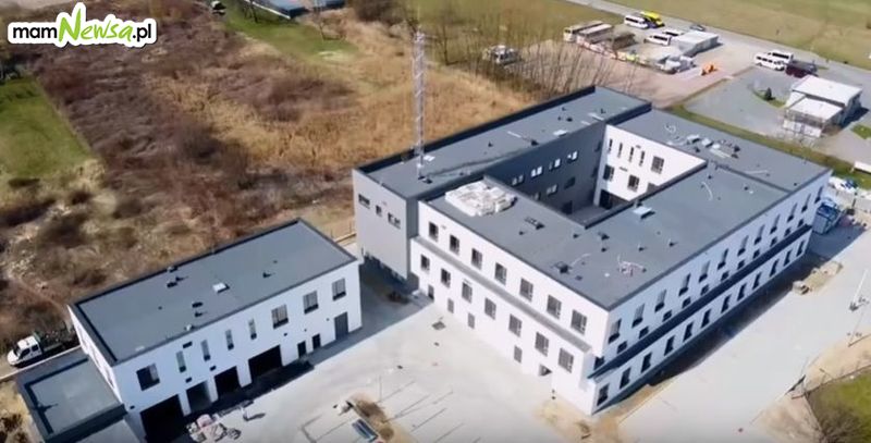 Tak prezentuje się nowa siedziba powiatowej policji w Wadowicach [VIDEO]