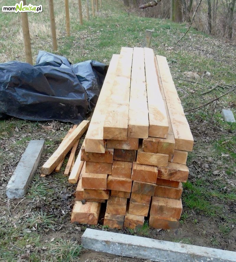 Policjanci z Andrychowa zatrzymali złodzieja drewna