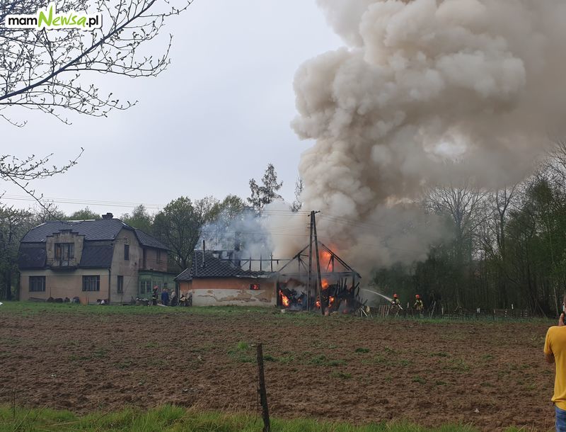 Pożar budynku w Bulowicach [FOTO] [AKTUALIZACJA]