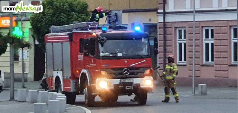 Dwie interwencje strażaków w centrum Andrychowa