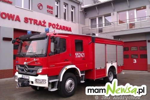 Nowy wóz dla andrychowskich strażaków