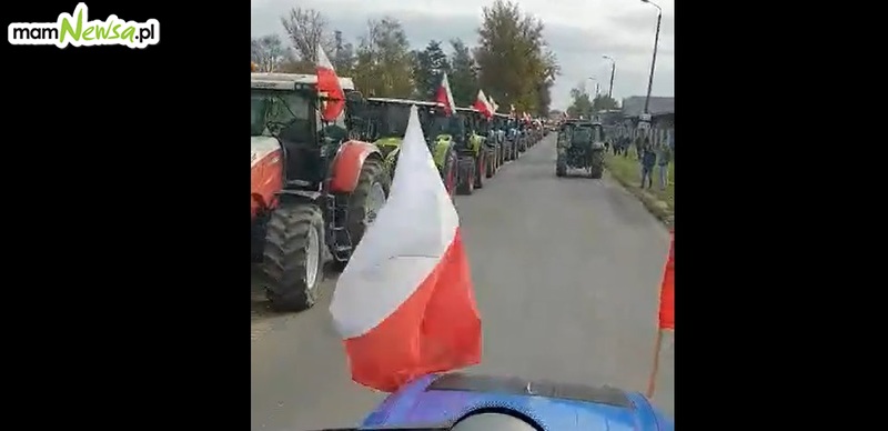 Protest rolników z powiatów wadowickiego i oświęcimskiego