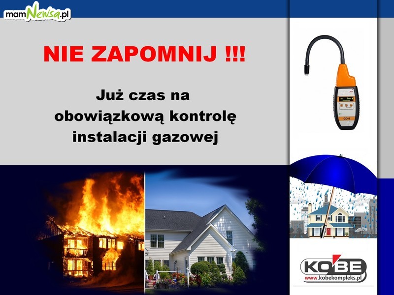 UWAGA GAZ!!! Zadbaj o bezpieczeństwo w swoimi domu, mieszkaniu czy firmie!!!!