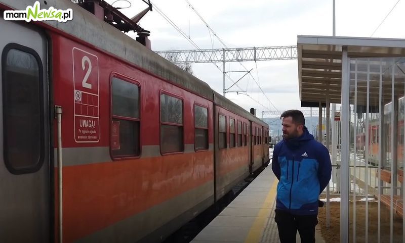 Jedziemy pociągiem wyremontowaną trasą Andrychów - Wadowice. Jakie wrażenia? [VIDEO]