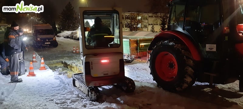 Awaria wodociągu na osiedlu w Andrychowie