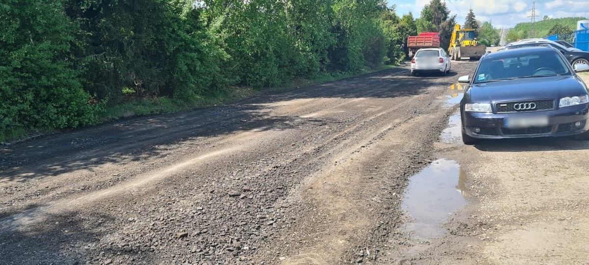 Czy rozpoczął się remont najbardziej dziurawej drogi gminnej w mieście?