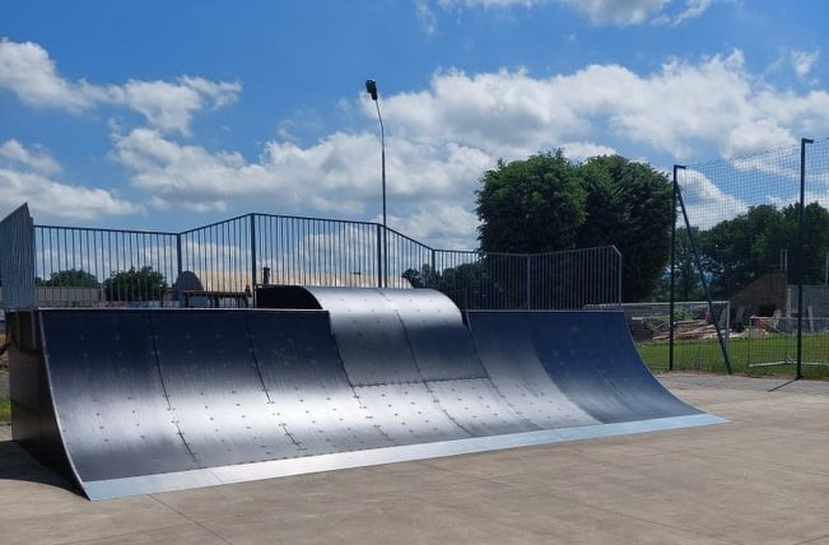 Skatepark w Kętach jak nowy
