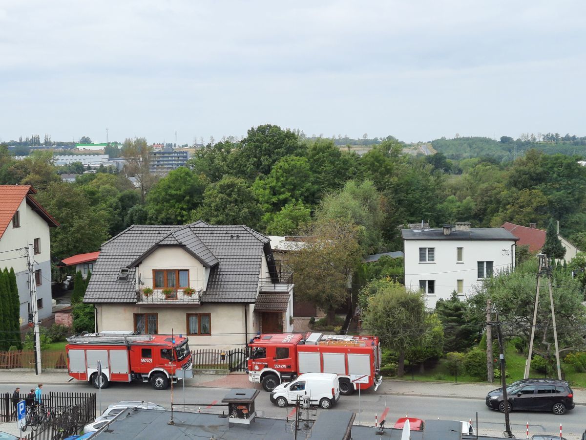 Akcja strażaków na Starowiejskiej