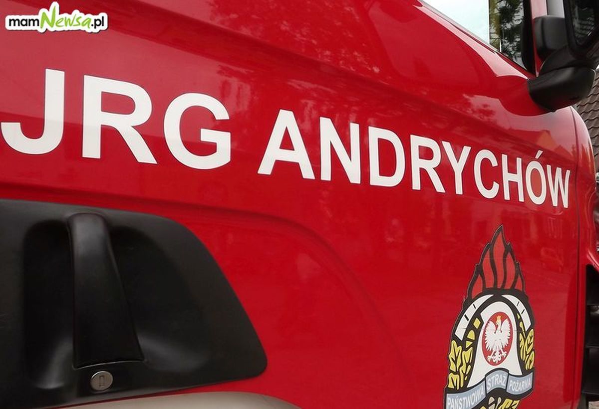 Nowy wóz dla straży pożarnej w Andrychowie